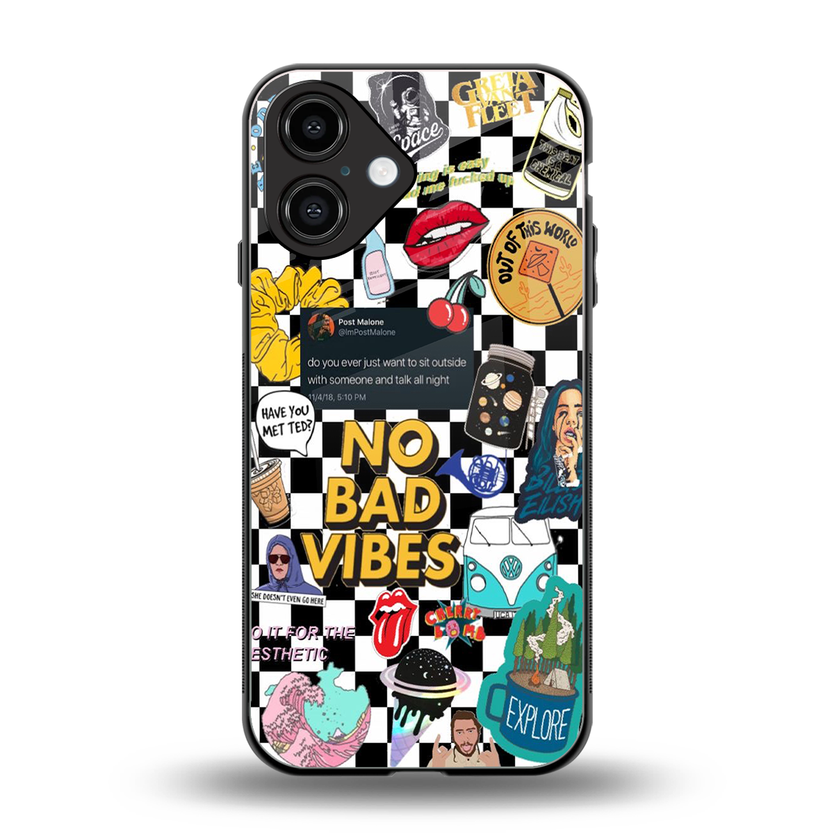 Mood Board Phone Case for Iphone 16 | Glass Case