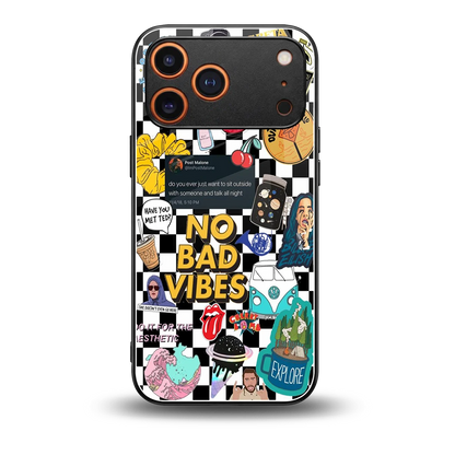 Mood Board back phone cover | glass case for iphone 17 pro