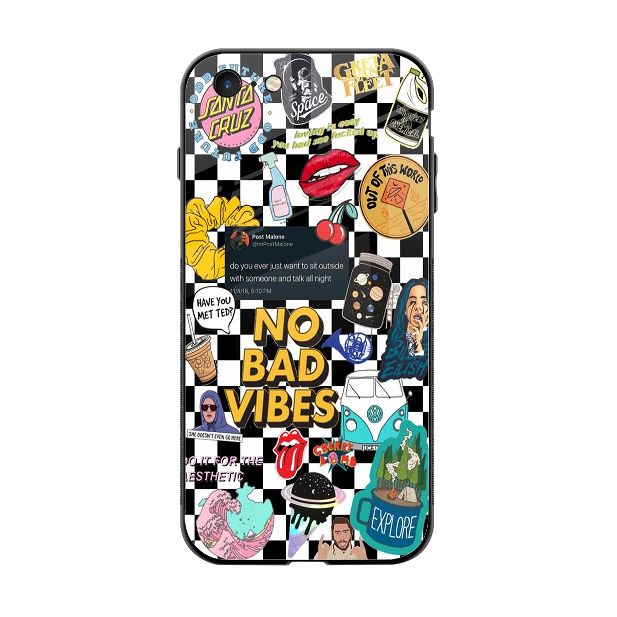 Mood Board back phone cover | glass case for iphone 6s
