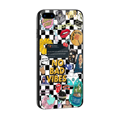 Mood Board sleek iphone 8 plus cover with tempered glass back and TPU edges