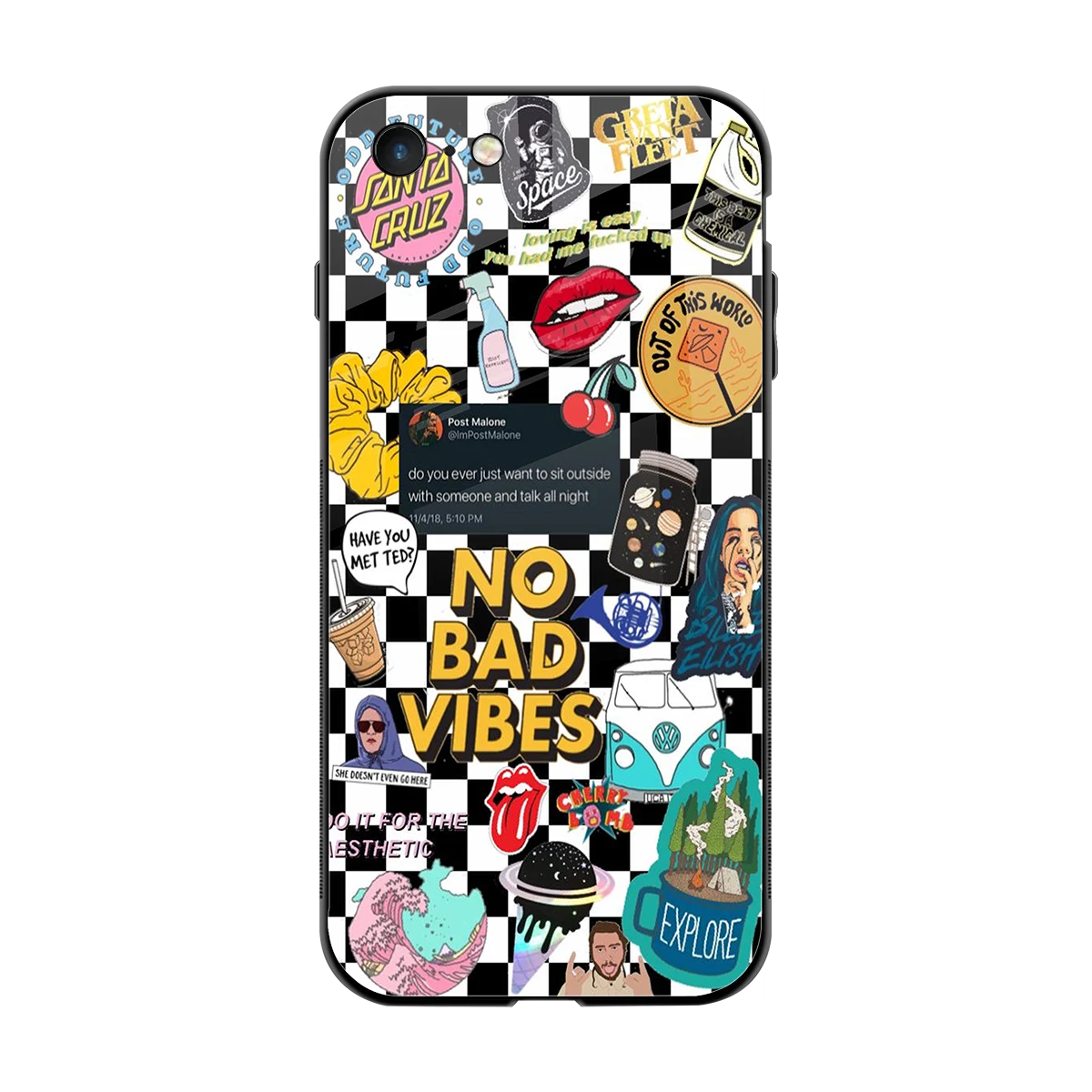 Mood Board back phone cover | glass case for iphone 7