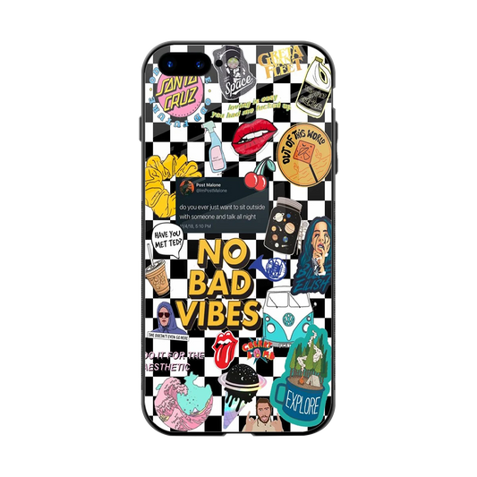 Mood Board back phone cover | glass case for iphone 8 plus