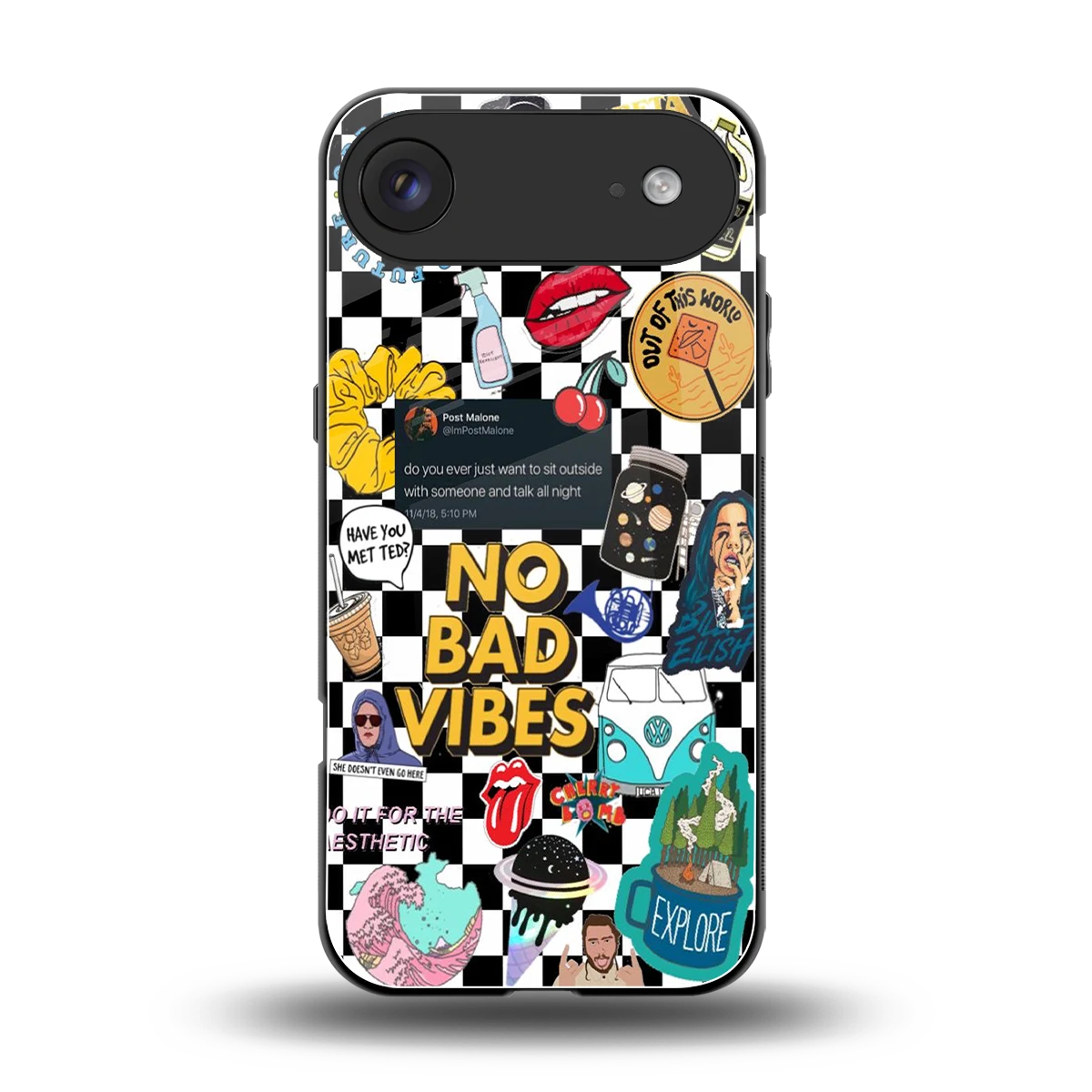 Mood Board back phone cover | glass case for iphone air