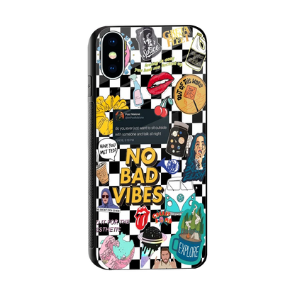 Mood Board sleek iphone x cover with tempered glass back and TPU edges