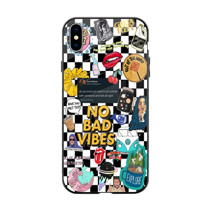 Mood Board back phone cover | glass case for iphone xs max