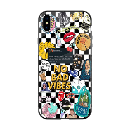 Mood Board back phone cover | glass case for iphone xs max