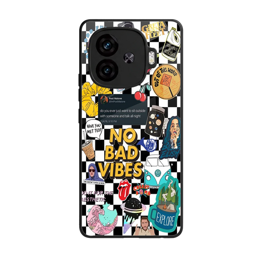Mood Board back phone cover | glass case for iqoo neo 10r 5g