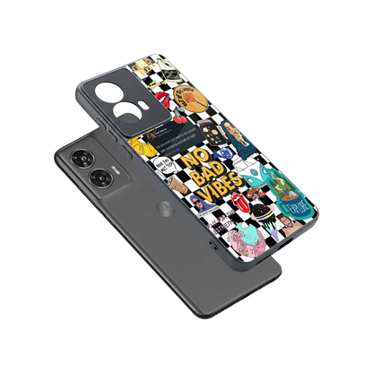 Mood Board sleek motorola edge 50 fusion cover with tempered glass back and TPU edges