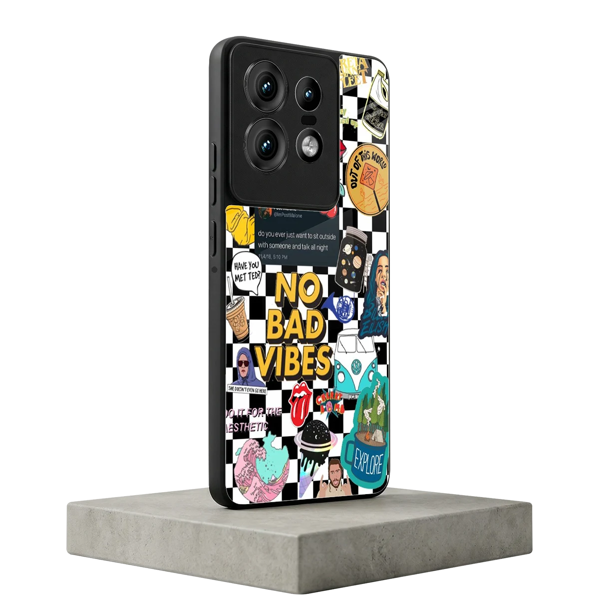 Mood Board motorola edge 50 pro mobile cover | shockproof glass phone case