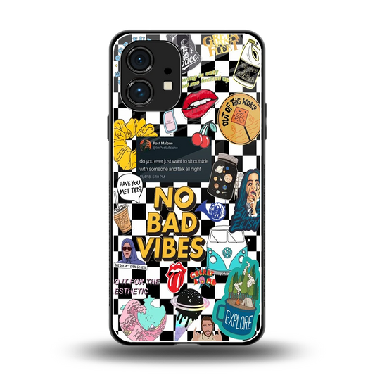 Mood Board back phone cover | glass case for nothing phone 1