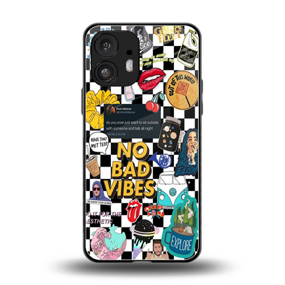 Mood Board back phone cover | glass case for nothing phone 2