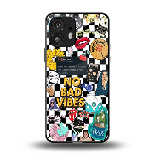 Mood Board back phone cover | glass case for nothing phone 2