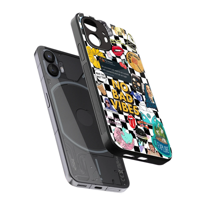 Mood Board sleek nothing phone 2 cover with tempered glass back and TPU edges
