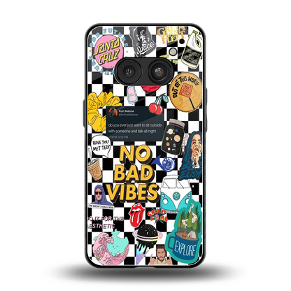 Mood Board back phone cover | glass case for nothing phone 2a plus