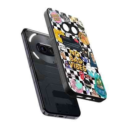 Mood Board sleek nothing phone 2a cover with tempered glass back and TPU edges