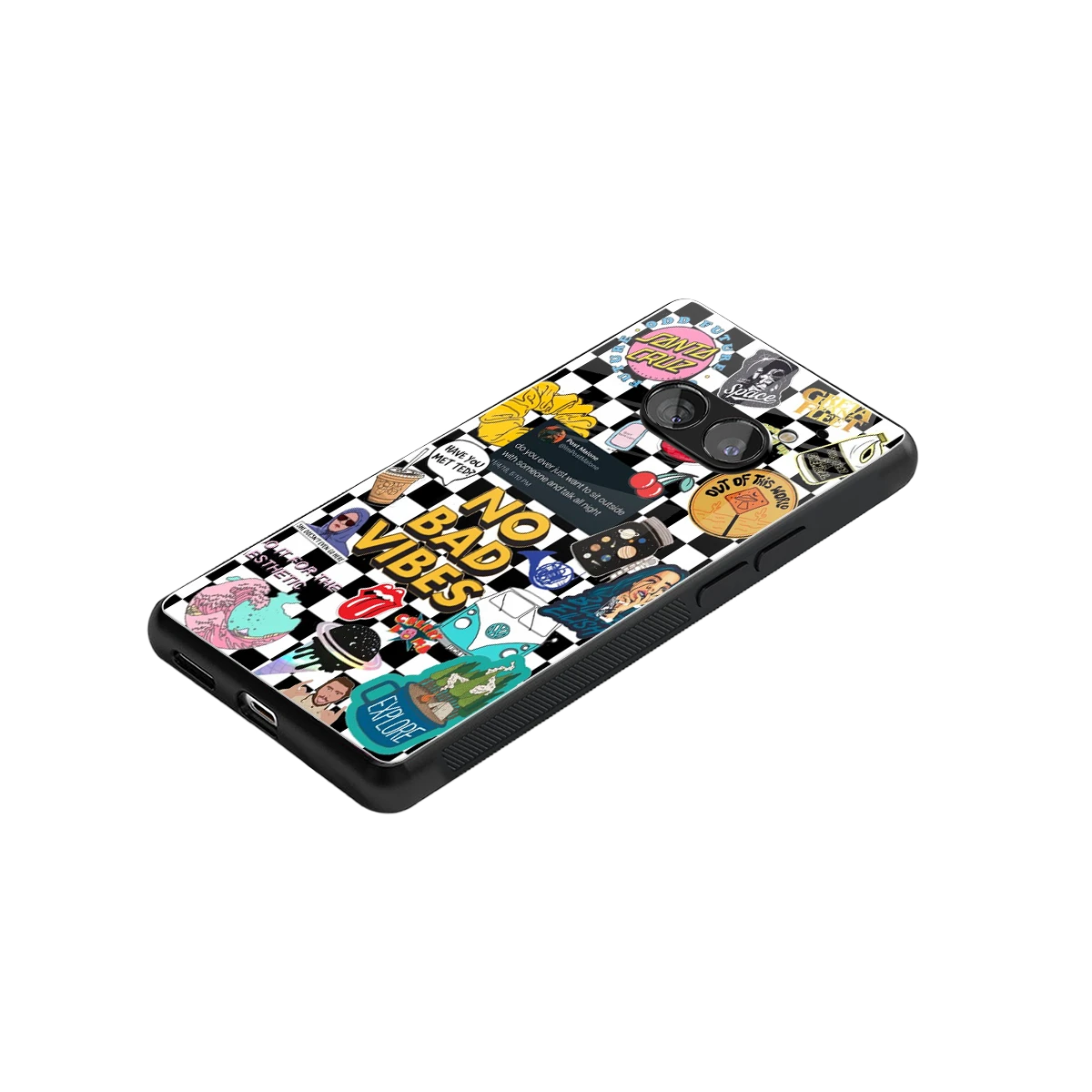 Mood Board stylish phone case for nothing phone 2a | glossy glass and slim fit