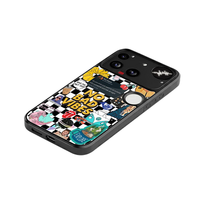 Mood Board stylish phone case for nothing phone 3 | glossy glass and slim fit