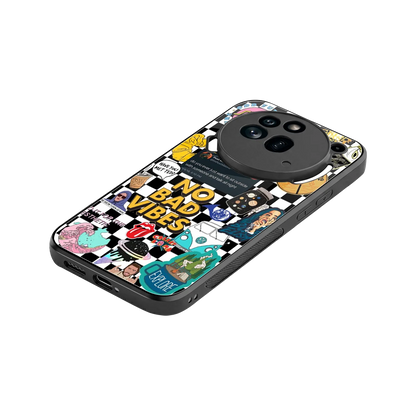 Mood Board stylish phone case for nothing phone 3a pro | glossy glass and slim fit