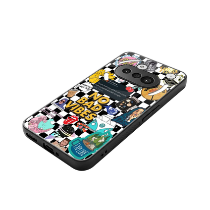 Mood Board stylish phone case for nothing phone 3a | glossy glass and slim fit