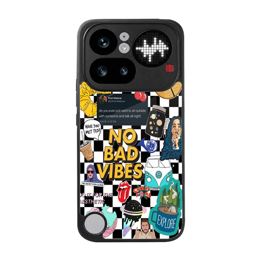 Mood Board back phone cover | glass case for nothing phone 4a pro