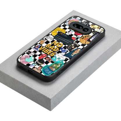 Mood Board stylish phone case for nothing phone 4a | glossy glass and slim fit