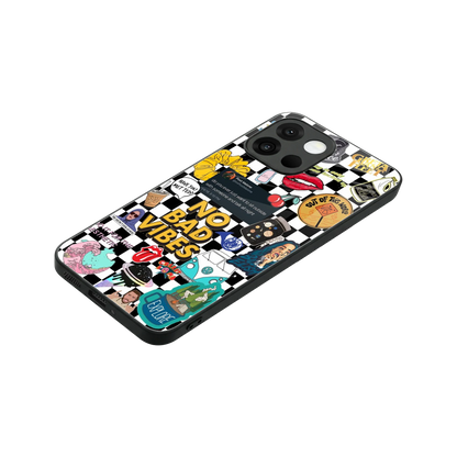 Mood Board stylish phone case for oneplus 13s | glossy glass and slim fit