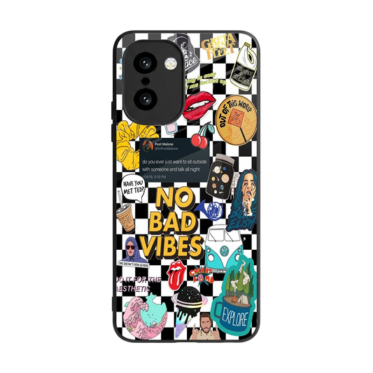 Mood Board back phone cover | glass case for oneplus 15r