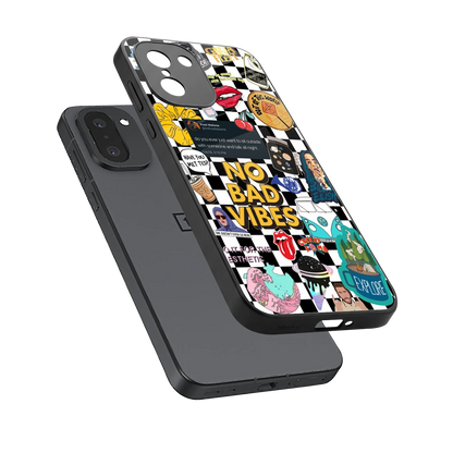 Mood Board sleek oneplus 15r cover with tempered glass back and TPU edges