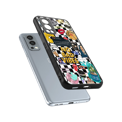 Mood Board sleek oneplus nord 2 cover with tempered glass back and TPU edges