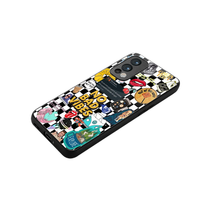 Mood Board stylish phone case for oneplus nord 2 | glossy glass and slim fit