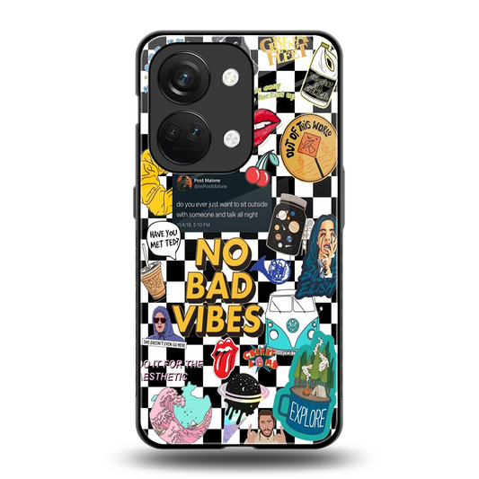 Mood Board back phone cover | glass case for oneplus nord 3