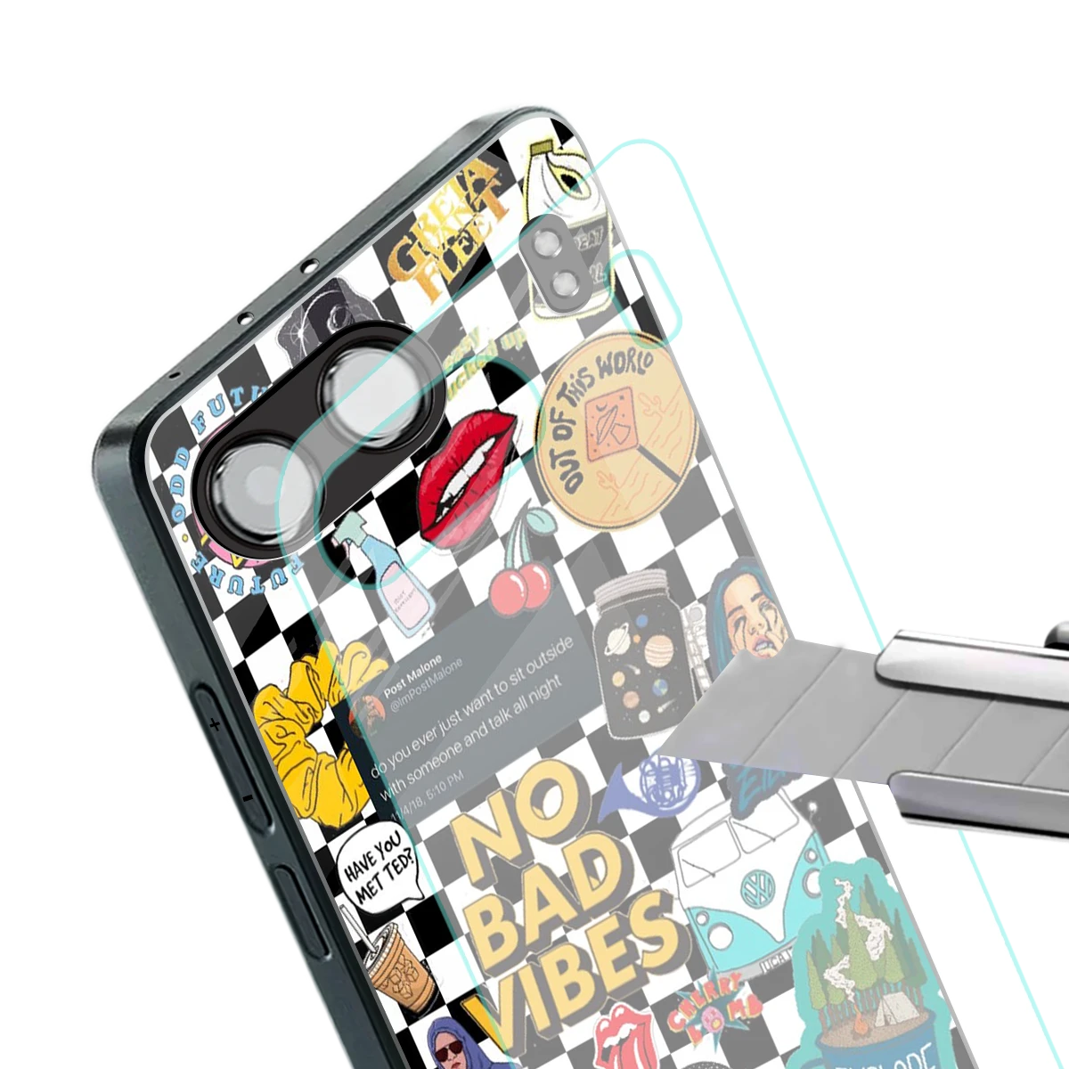 Mood Board stylish phone case for oneplus nord 4 | glossy glass and slim fit