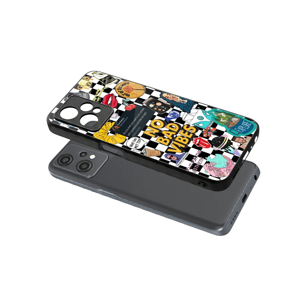 Mood Board sleek oneplus nord ce 2 lite cover with tempered glass back and TPU edges