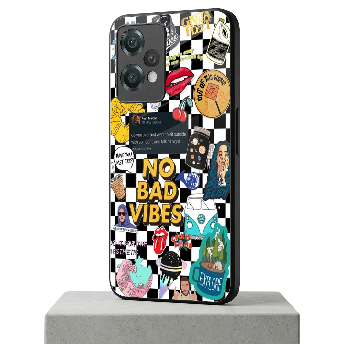Mood Board oneplus nord ce 2 lite mobile cover | shockproof glass phone case