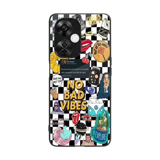 Mood Board back phone cover | glass case for oneplus nord ce 3 lite