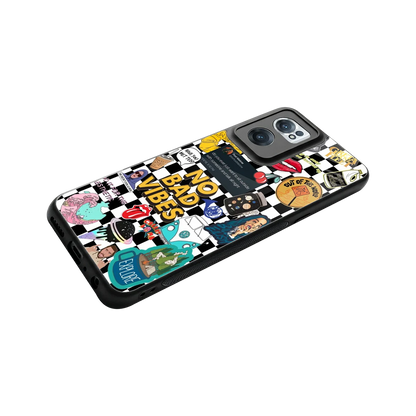 Mood Board stylish phone case for oneplus nord ce 2 | glossy glass and slim fit