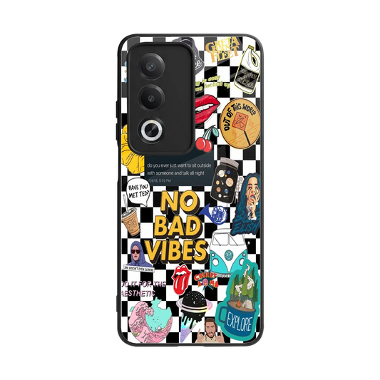 Mood Board back phone cover | glass case for oppo a3 pro