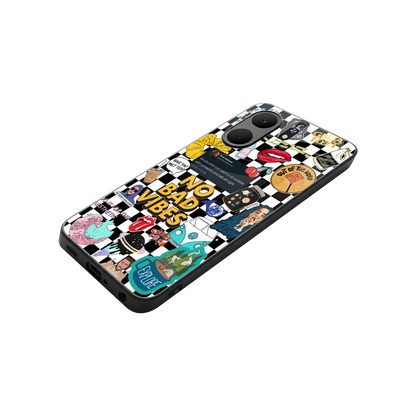 Mood Board stylish phone case for oppo a5x 5g | glossy glass and slim fit