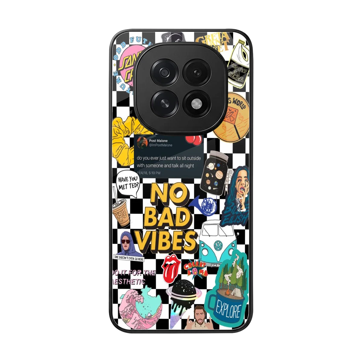 Mood Board back phone cover | glass case for oppo f29 5g