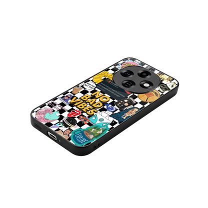 Mood Board stylish phone case for oppo f31 pro 5g | glossy glass and slim fit