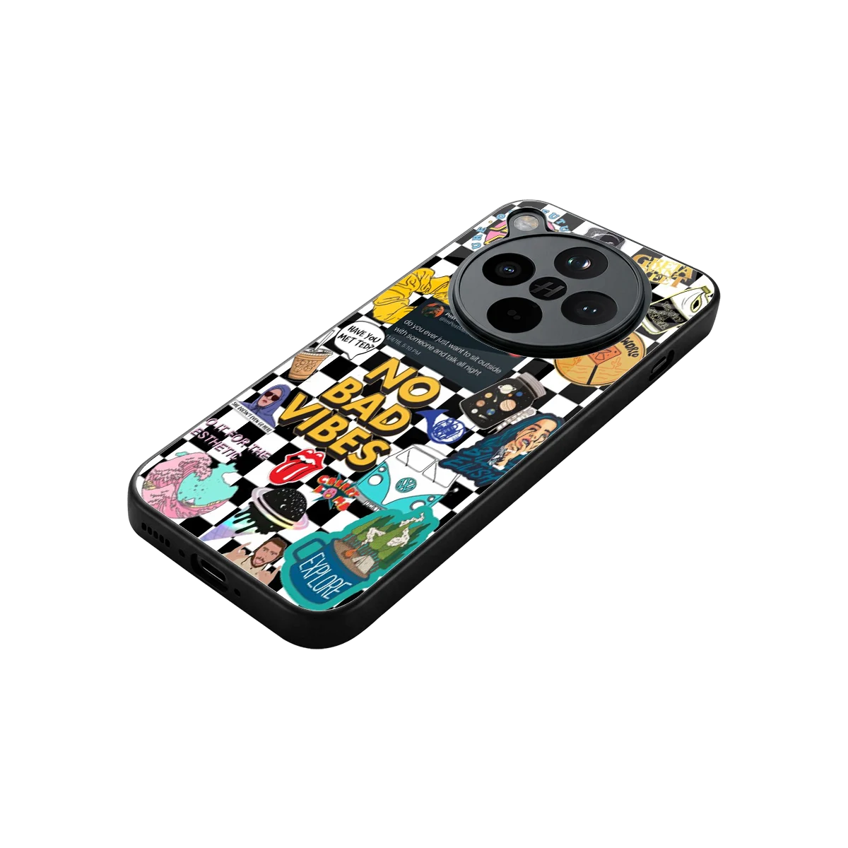 Mood Board stylish phone case for oppo find x8 | glossy glass and slim fit
