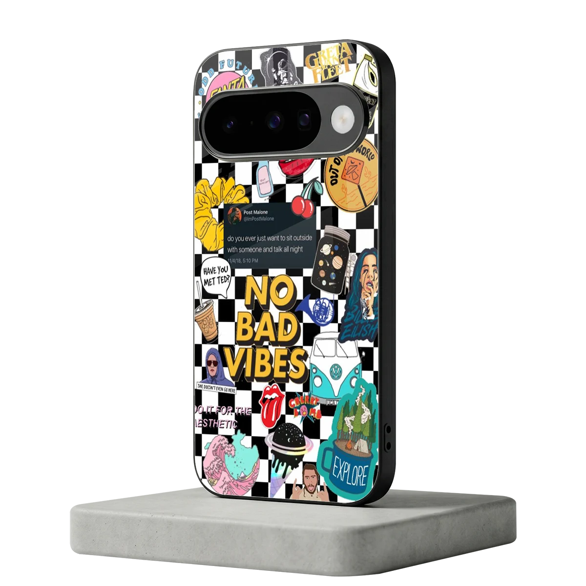 Mood Board google pixel 10 mobile cover | shockproof glass phone case