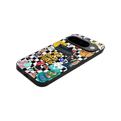Mood Board stylish phone case for google pixel 10 | glossy glass and slim fit