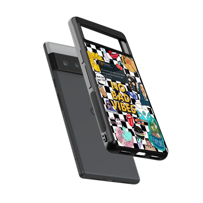 Mood Board sleek google pixel 6 pro cover with tempered glass back and TPU edges