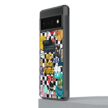 Mood Board stylish phone case for google pixel 6 pro | glossy glass and slim fit