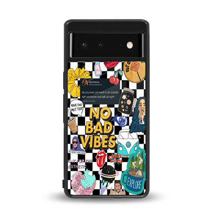 Mood Board back phone cover | glass case for google pixel 6a