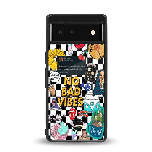 Mood Board back phone cover | glass case for google pixel 6a