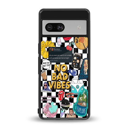 Mood Board back phone cover | glass case for google pixel 7a