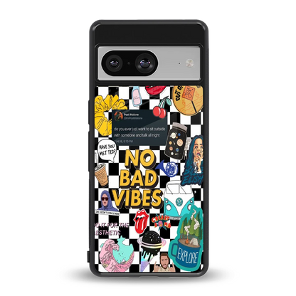 Mood Board back phone cover | glass case for google pixel 8