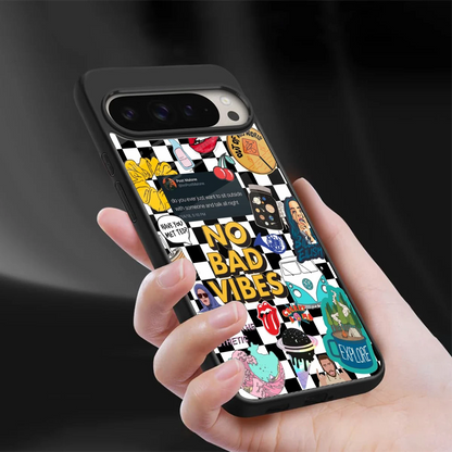 Mood Board sleek google pixel 9 pro xl cover with tempered glass back and TPU edges